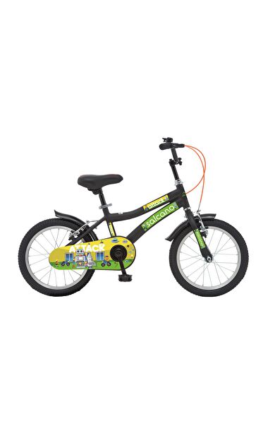 Attack 20 Jant V-Fren Çocuk Bisikleti 120 140 cm Boy Siyah Sarı Yeşil Denge Tekeri Hediyeli