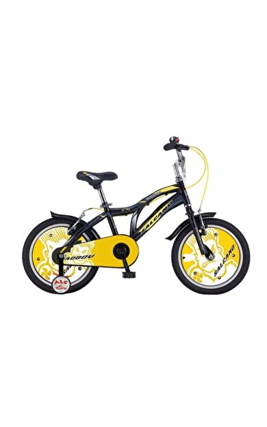 Badboy 16 Jant (105/120 cm Boy) Erkek Çocuk Bisikleti - Siyah Sarı Gri
