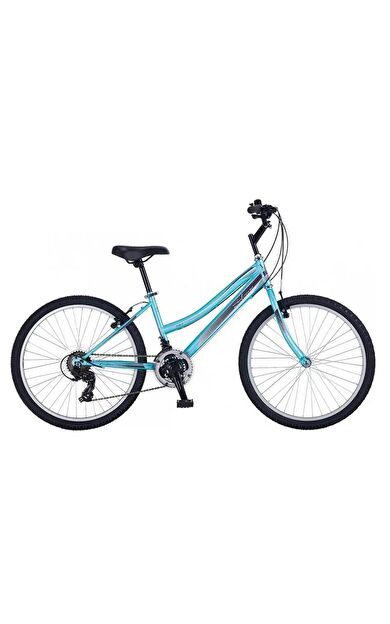 Excel 24 Jant 21 Vites Lady Pabuç Fren Kadın Bisikleti (140 Cm Üstü Boy)Turkuaz Renk