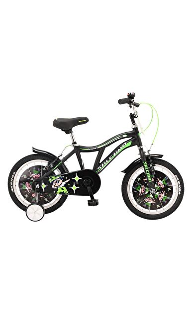 Salcano Badboy 20 Jant Vitessiz V Fren Çocuk Bisikleti  Aksesuarlı Siyah Yeşil