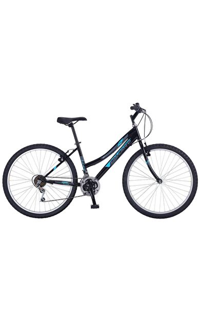 Salcano Excel Lady V 24" Jant 21 Vites Bayan Dağ Bisikleti Siyah Turkuaz