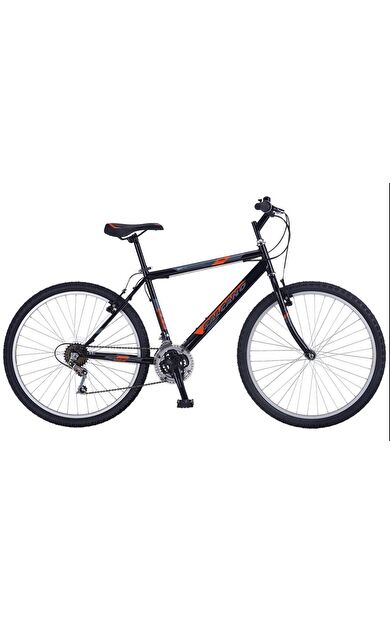 Salcano Excel V Fren 26" Jant 21 Vites Dağ Bisikleti Siyah Kırmızı Çamurluk Hediyeli