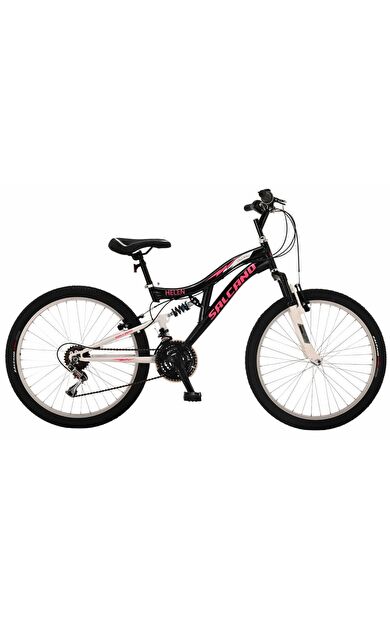 Salcano Helen 26 Jant 21 Vites V-fren Bayan Dağ Bisikleti Çamurluk Hediyeli Siyah Koyu Pembe