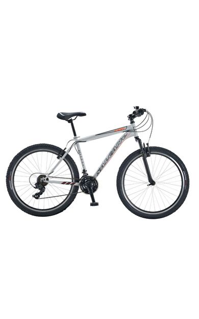 Salcano Lion 24 Jant V-fren 21 Vites Çocuk Dağ Bisikleti Koyu Gri Sarı
