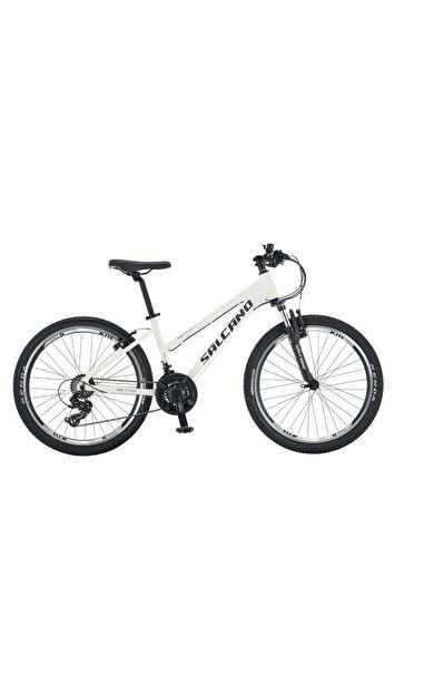 Salcano NG Team200 Lady 24 Jant 21 Vites V-Fren Çocuk Dağ Bisikleti Krem Gümüş