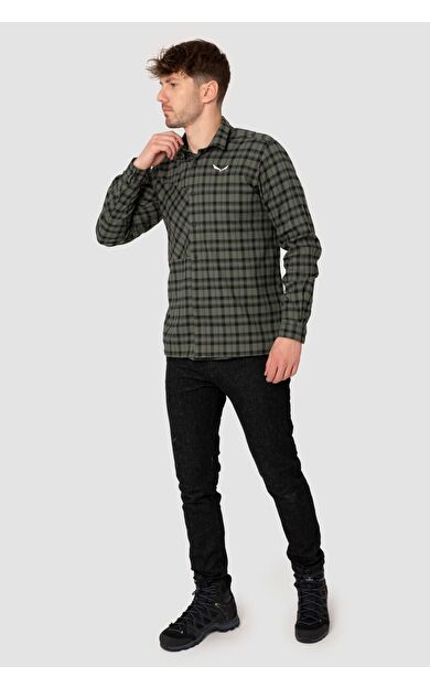 Fanes Flannel 5PL Erkek Gömlek L/S Haki