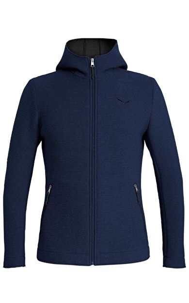 Salewa 2L WO Erkek Tam Fermuarlı Sweatshirt Lacivert