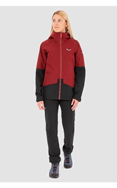Salewa Puez GTX 2L Kadın Ceket Bordo