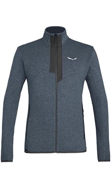 Salewa Rocca 2 PL Erkek Sweatshirt Siyah Melanj