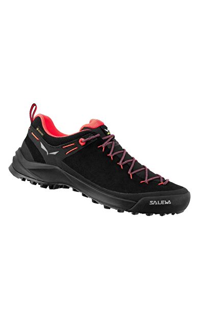 Salewa Wildfire Leather Kadın Deri Ayakkabı Siyah /Turuncu
