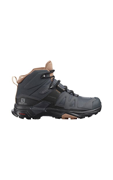 Salomon Kadın Outdoor Bot X Ultra 4 Mid Gore-Tex Ebony/Mocha Mousse/ALMOND CREAM