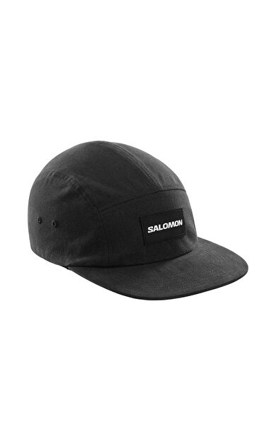 Salomon Five Panel Şapka Siyah Renkli