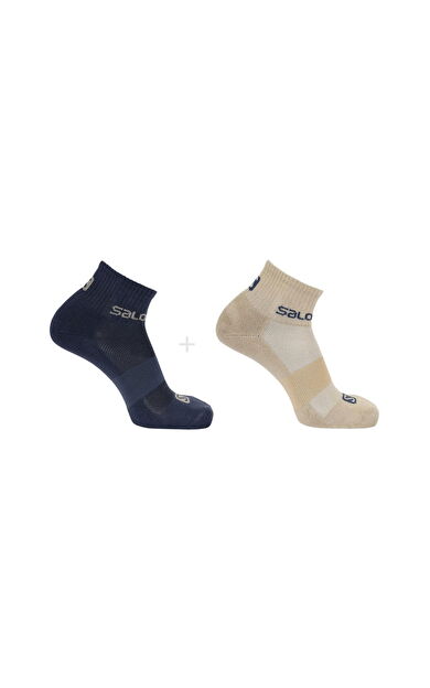 SALOMON EVASION 2-PACK UNISEX ÇORAP Renkli
