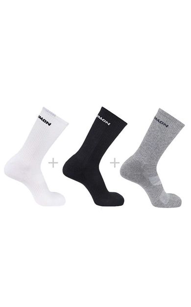 Salomon CREW 3 Pack Çorap (3 Çift) L36937700 Renkli