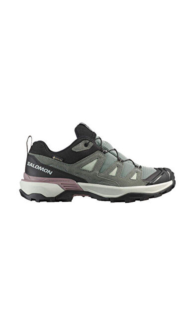 Salomon X Ultra 360 Leather Gore-Tex Kadın Outdoor Ayakkabısı L47863500 Haki