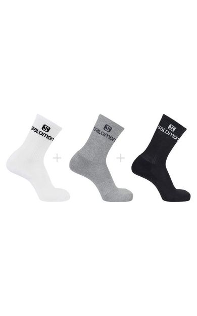 Salomon Everyday Crew 3-Pack Çorap (3 Çift) LC1445300 Beyaz