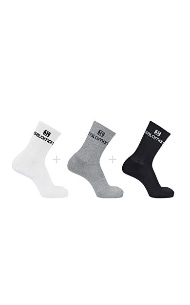 Salomon Everyday Crew 3-Pack Çorap (3 Çift) LC1445300 Beyaz