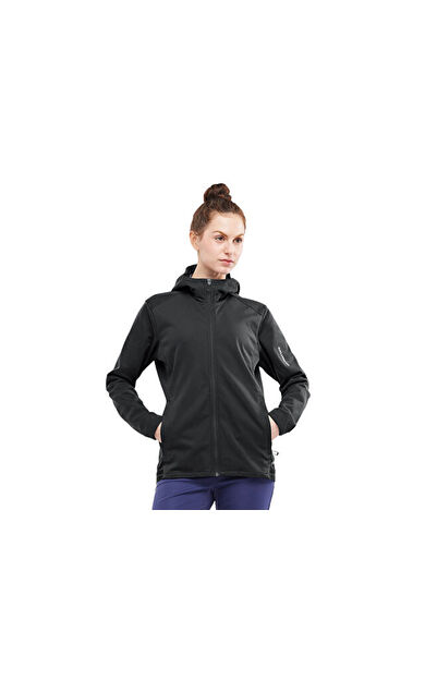 Salomon GORE TEX INFINIUM WINDSTOPPER Kadın Outdoor Montu LC1885900 Siyah