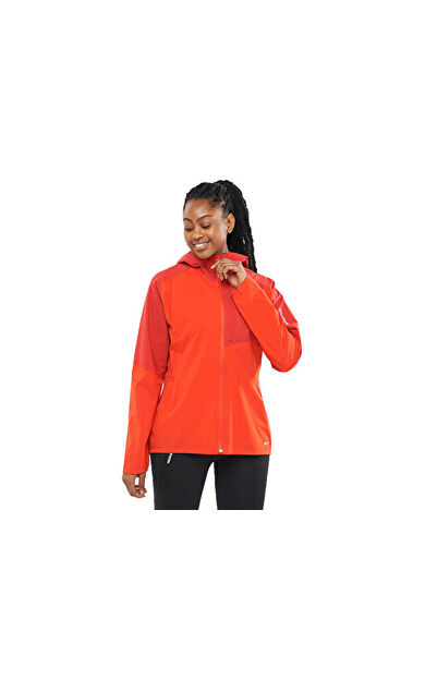 Salomon BONATTI TRAIL Kadın Outdoor Yağmurluk LC1887900 Kırmızı