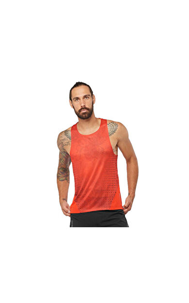 Salomon SENSE AERO Erkek Koşu Atleti LC2032700 Kırmızı