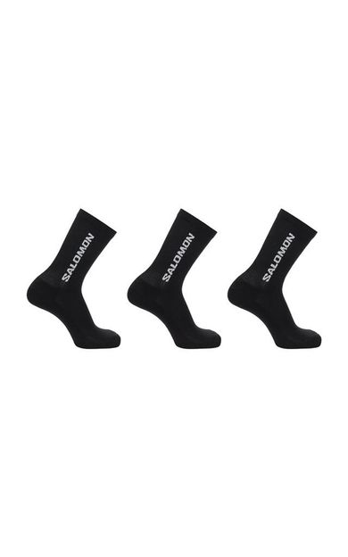 Salomon Everyday Crew 3Pack Çorap LC2086100 Siyah