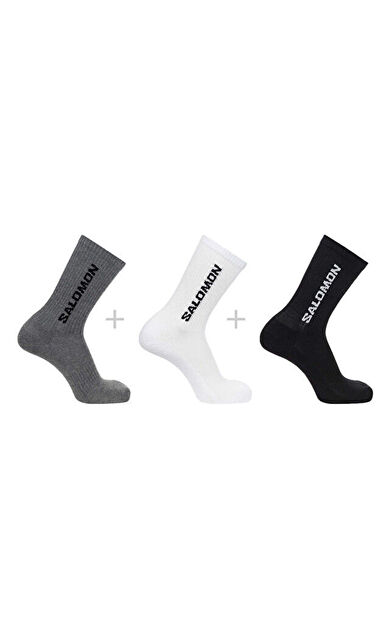 Salomon Everyday Crew 3Pack Çorap (3 Çift) LC2086200 Renkli