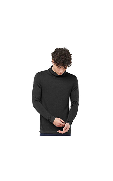 Salomon OUTSPEED WOOL Erkek Termal İçlik LC2117800 Siyah