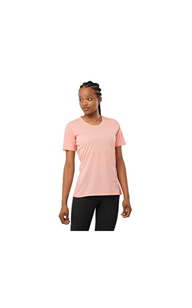 Salomon SENSE AERO SS TEE W Kadın Koşu Tişörtü LC2153400 Pembe