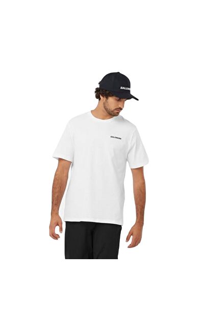 Salomon LC2219500 Graphic Perf Ss Tee M Erkek Tişört