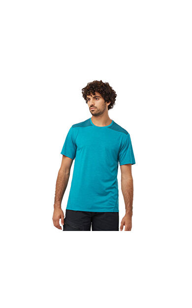 Salomon OUTLINE Erkek Günlük Tişört LC2234300 Mavi