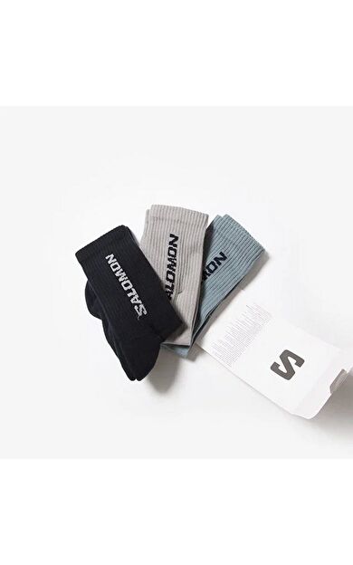 Salomon LC2258600 Everyday Crew 3-Pack Unisex Spor Çorap