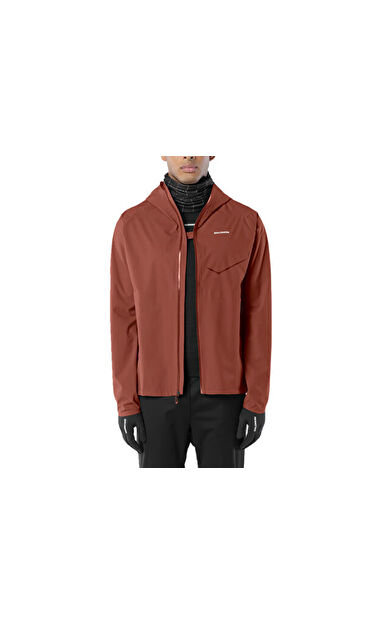 Salomon BONATTI WATERPROOF JKT M Erkek Koşu Rüzgarlık LC2293100 Kahverengi