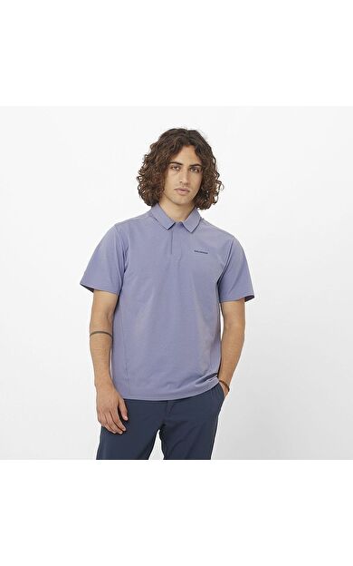 Salomon LC2439500 Trackline Polo M Erkek Polo Tişört