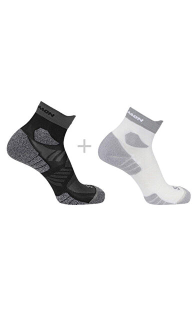 Salomon Aero Ankle 2 Pack Çorap (2 Çift) LC2627000 Beyaz