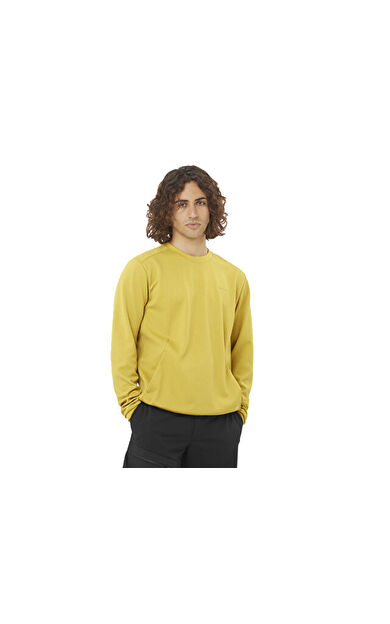 Salomon MOTOMESH CREWNECK W Kadın Günlük Sweatshirt LC2647200 Yeşil