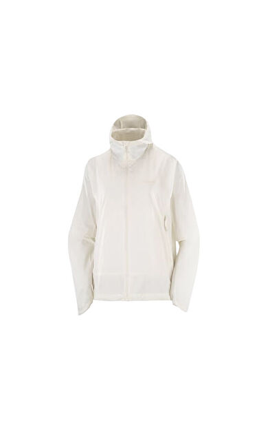Salomon OUTWIND Kadın Outdoor Yağmurluk LC2761900 Beyaz