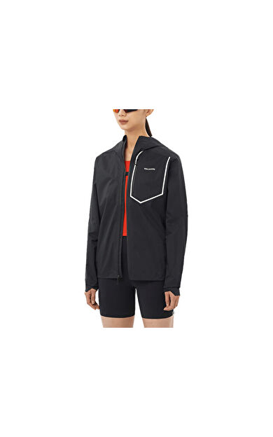Salomon BONATTI PRO Kadın Outdoor Yağmurluk LC2770800 Siyah