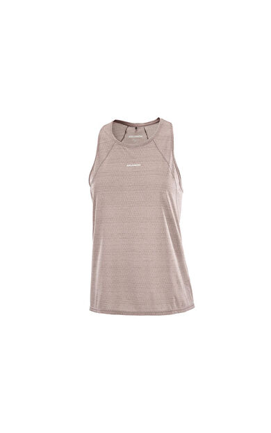 Salomon SHAKEout AIR TANK W Kadın Koşu Atleti LC2774600 Kahverengi