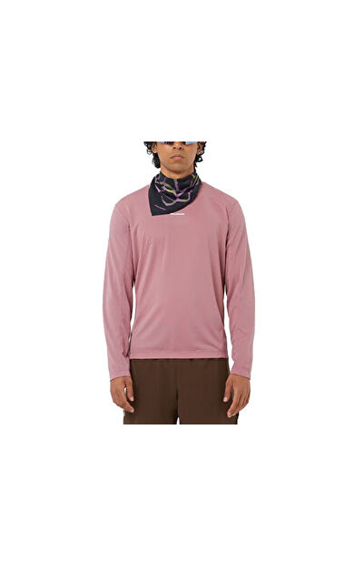 Salomon SHAKEout CORE Erkek Koşu Uzun Kollu Tişört LC2778500 Pembe