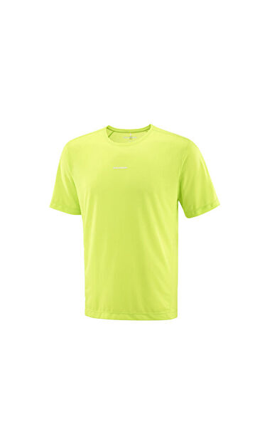 Salomon SHAKEout CORE SS TEE Erkek Koşu Tişörtü LC2778800 Yeşil