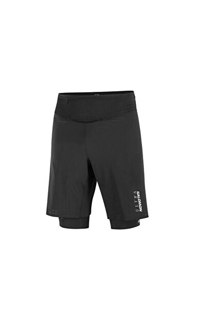 Salomon S/LAB SALOMON ULTRA 2IN1 Erkek Koşu Şortu LC2779400 Siyah