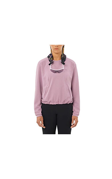 Salomon MOTOMESH CREWNECK W Kadın Günlük Sweatshirt LC2783800 Pembe