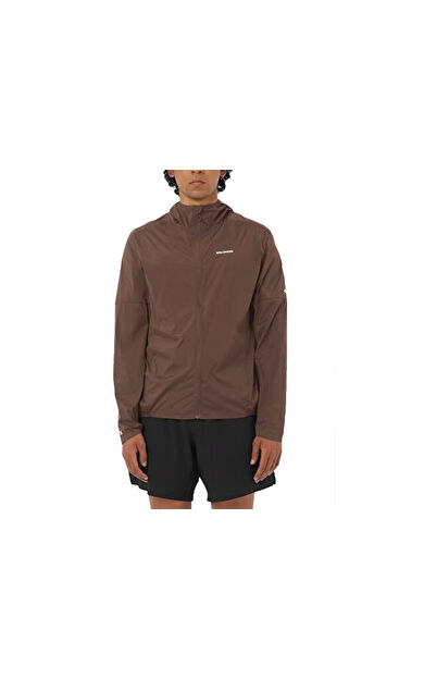 Salomon SENSE AERO WIND JKT Erkek Koşu Rüzgarlık LC2826900 Kahverengi