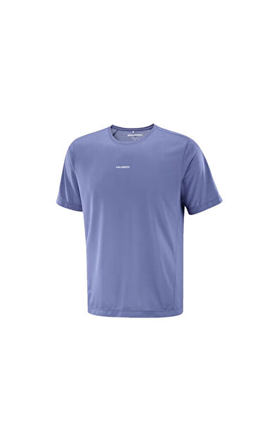 Salomon SHAKEout CORE SS TEE Erkek Koşu Tişörtü LC2841000 Mor