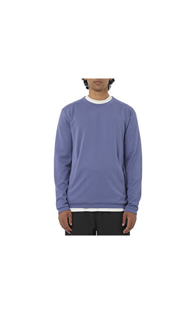 Salomon MOTOMESH CREWNECK M Erkek Günlük Sweatshirt LC2846600 Mor