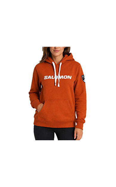 Salomon SLM25003CUTW RUST Unisex Günlük Sweatshirt SLM25003CUTW-RUST Renkli