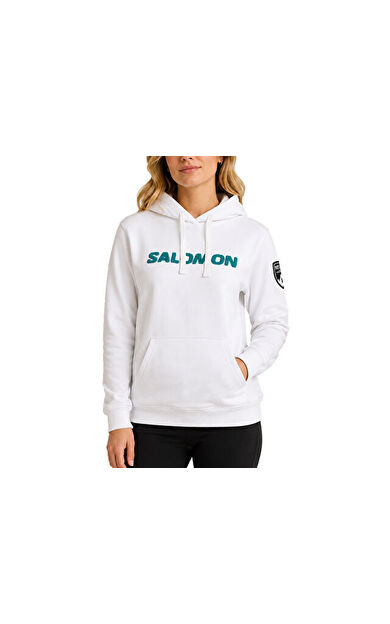 Salomon SLM25003CUTW WHITE Unisex Günlük Sweatshirt SLM25003CUTW-WHITE Renkli