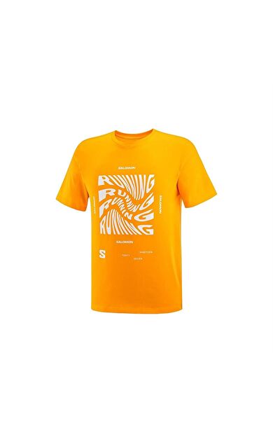 Salomon Erkek T-Shirt Runnıng Graphic Ss Tee M LC2219100