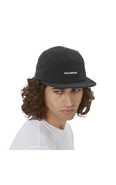 Salomon Five Panel Unisex Şapka Siyah Renkli