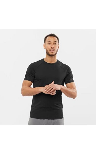 Salomon LC1869400 Cross Run Ss Tee M Erkek Tişört